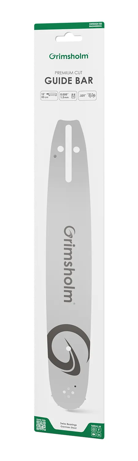 Grimsholm Premium Cut 13" 0.050"/1.3mm .325" sverd (for Husqvarna)