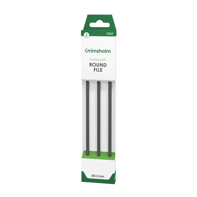 Grimsholm Premium Cut rundfil 5,5 mm – 3 stk.